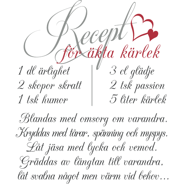 recept-for-akta-karlek-med-beskrivning